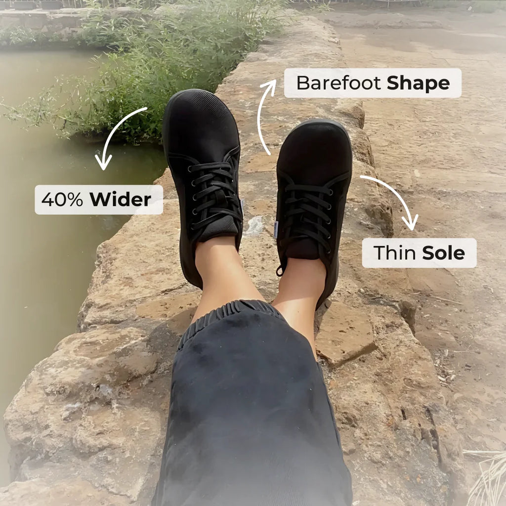 Chaussures Minimalistes Pieds Nus Semelle Large Flexible