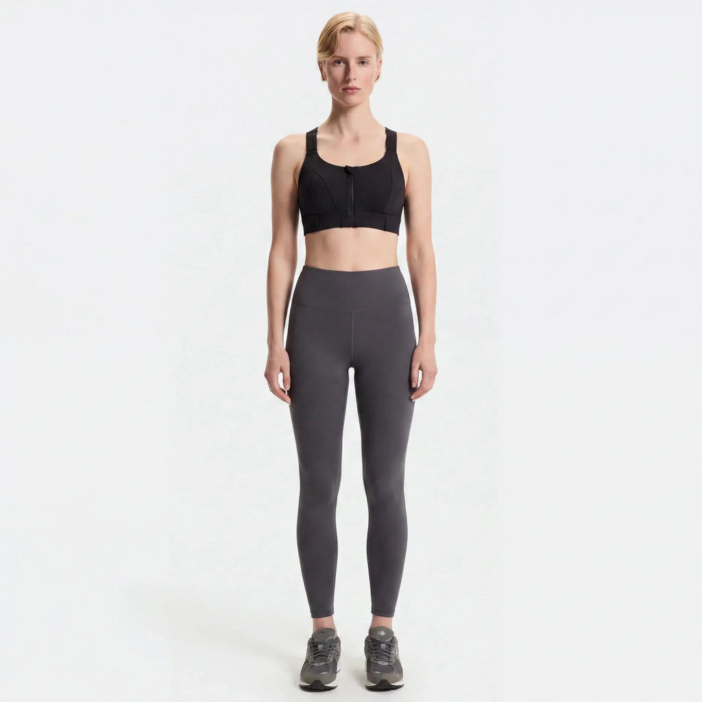 Soutien-Gorge Sportif Antichoc Zippé Confort Respirant Bande Renforcée